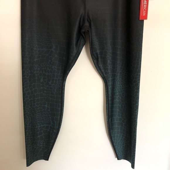 Good American Emerald Black Ombré Legging 5 2XL - Picture 5 of 13